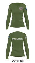 Vincennes Police Department 76255219 Women's Long Sleeve V-neck Shirt - 54