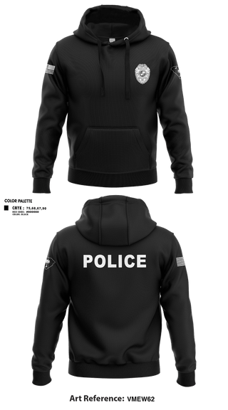 Hoodie, Bluffton PD, , Teamtime, Team time, sublimation, custom sports apparel, team uniforms, spirit wear, spiritwear, sports uniforms, custom shirts, team store, custom team store, fundraiser sports, apparel fundraiser