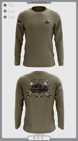 Long Sleeve Performance Shirt, 206th MST, , Teamtime, Team time, sublimation, custom sports apparel, team uniforms, spirit wear, spiritwear, sports uniforms, custom shirts, team store, custom team store, fundraiser sports, apparel fundraiser
