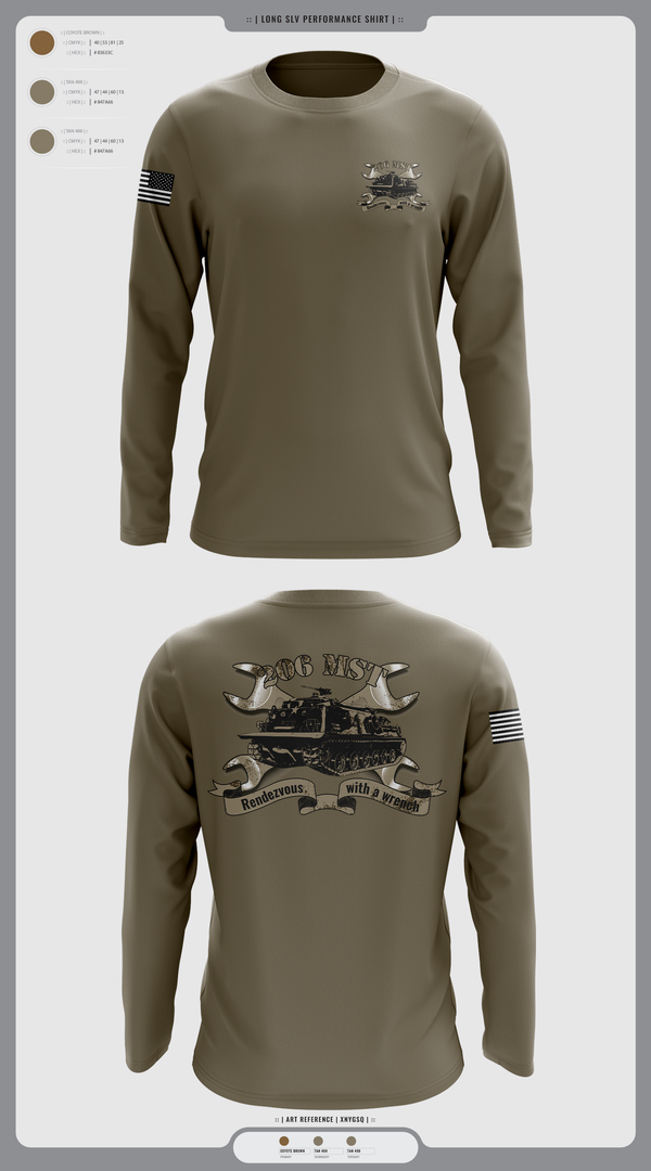 Long Sleeve Performance Shirt, 206th MST, , Teamtime, Team time, sublimation, custom sports apparel, team uniforms, spirit wear, spiritwear, sports uniforms, custom shirts, team store, custom team store, fundraiser sports, apparel fundraiser