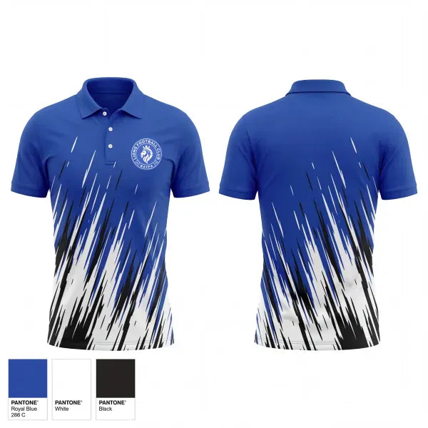 Short Sleeve Performance Polo, BAYFA Lions, Men's Soccer, Teamtime, Team time, sublimation, custom sports apparel, team uniforms, spirit wear, spiritwear, sports uniforms, custom shirts, team store, custom team store, fundraiser sports, apparel fundraiser
