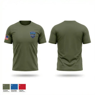Short Sleeve Performance Shirt, Tahlequah Police Department, Police, Teamtime, Team time, sublimation, custom sports apparel, team uniforms, spirit wear, spiritwear, sports uniforms, custom shirts, team store, custom team store, fundraiser sports, apparel fundraiser