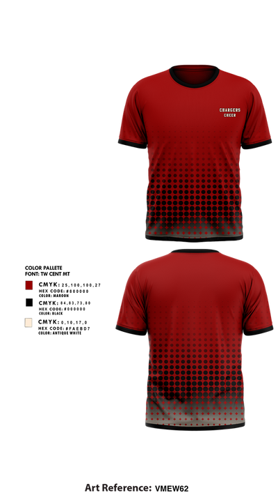 Chargers 40396337 Short Sleeve Performance Shirt - 1