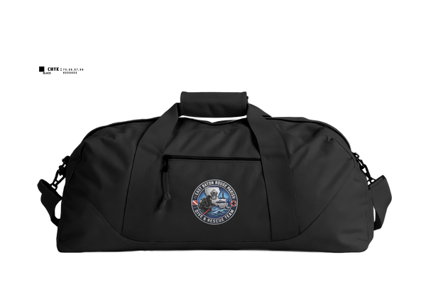 Duffle Bag, East Baton Rouge Parish Dive & Rescue Team, Fire Department, Teamtime, Team time, sublimation, custom sports apparel, team uniforms, spirit wear, spiritwear, sports uniforms, custom shirts, team store, custom team store, fundraiser sports, apparel fundraiser