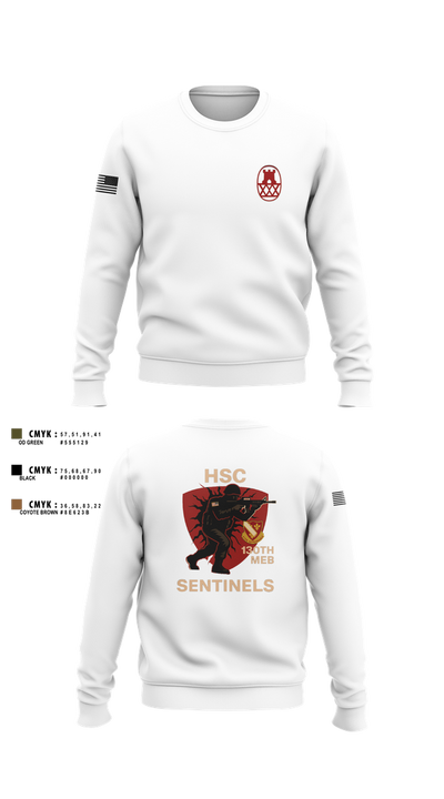HSC 130th MEB 16353532 Crew Neck Sweatshirt - 5 (1)