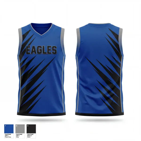 Mens Basketball Jersey, Eagles, Men's Basketball, Teamtime, Team time, sublimation, custom sports apparel, team uniforms, spirit wear, spiritwear, sports uniforms, custom shirts, team store, custom team store, fundraiser sports, apparel fundraiser