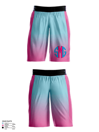 Mens Basketball Shorts, SM Goons, Men's Basketball, Teamtime, Team time, sublimation, custom sports apparel, team uniforms, spirit wear, spiritwear, sports uniforms, custom shirts, team store, custom team store, fundraiser sports, apparel fundraiser