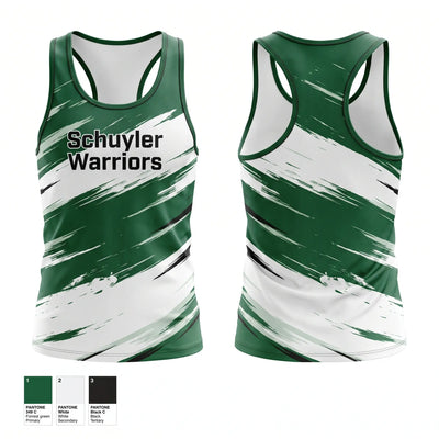 Schuyler Warriors Men's Track Singlet - 1