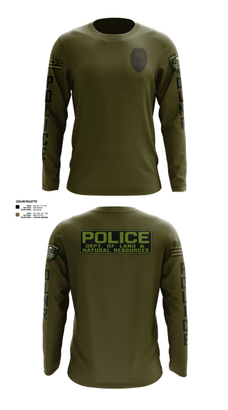 Long Sleeve Performance Shirt, MAUKA TRADING CO., Police, Teamtime, Team time, sublimation, custom sports apparel, team uniforms, spirit wear, spiritwear, sports uniforms, custom shirts, team store, custom team store, fundraiser sports, apparel fundraiser