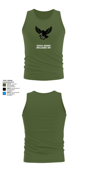 Tank Top, Critical Incident Intelligence Unit, , Teamtime, Team time, sublimation, custom sports apparel, team uniforms, spirit wear, spiritwear, sports uniforms, custom shirts, team store, custom team store, fundraiser sports, apparel fundraiser