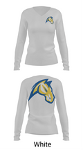 Chicopee Comp Softball 13446183 Women's Long Sleeve V-neck Shirt - 11