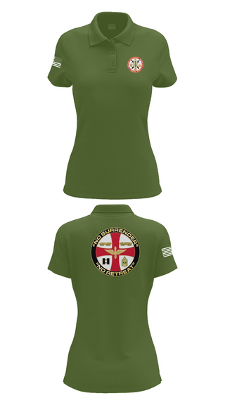 Womens Short Sleeve Performance Polo, Echo 2-501st GSAB, , Teamtime, Team time, sublimation, custom sports apparel, team uniforms, spirit wear, spiritwear, sports uniforms, custom shirts, team store, custom team store, fundraiser sports, apparel fundraiser
