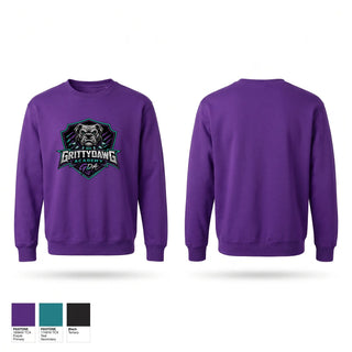 Crew Neck Sweatshirt, Gritty Dawg Academy, , Teamtime, Team time, sublimation, custom sports apparel, team uniforms, spirit wear, spiritwear, sports uniforms, custom shirts, team store, custom team store, fundraiser sports, apparel fundraiser