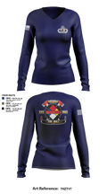 Central Pierce Hazmat 51368601 Women's Long Sleeve V-neck Shirt - 1
