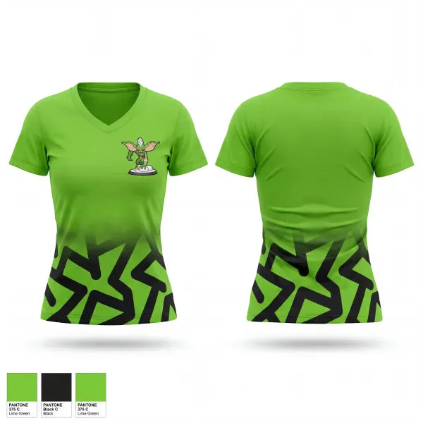 Womens Short Sleeve Vneck Shirt, Gremlins, Baseball, Teamtime, Team time, sublimation, custom sports apparel, team uniforms, spirit wear, spiritwear, sports uniforms, custom shirts, team store, custom team store, fundraiser sports, apparel fundraiser