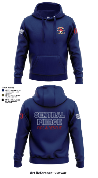 Hoodie, Central Pierce HazmatCentral Pierce Hazmat, Fire Department, Teamtime, Team time, sublimation, custom sports apparel, team uniforms, spirit wear, spiritwear, sports uniforms, custom shirts, team store, custom team store, fundraiser sports, apparel fundraiser