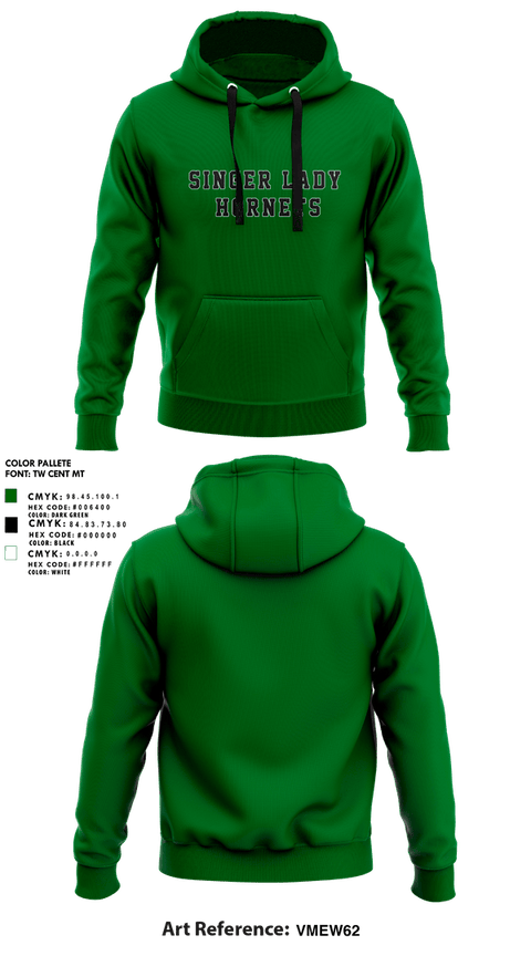 Hoodie, Singer Lady Hornets, Softball, Teamtime, Team time, sublimation, custom sports apparel, team uniforms, spirit wear, spiritwear, sports uniforms, custom shirts, team store, custom team store, fundraiser sports, apparel fundraiser