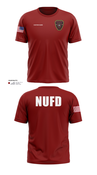 Short Sleeve Performance Shirt, North Union TWP VFD, Fire Department, Teamtime, Team time, sublimation, custom sports apparel, team uniforms, spirit wear, spiritwear, sports uniforms, custom shirts, team store, custom team store, fundraiser sports, apparel fundraiser