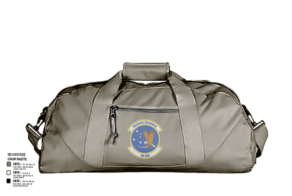 Duffle Bag, 49 LRS, Air Force, Teamtime, Team time, sublimation, custom sports apparel, team uniforms, spirit wear, spiritwear, sports uniforms, custom shirts, team store, custom team store, fundraiser sports, apparel fundraiser