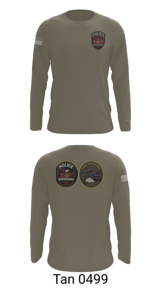 Long Sleeve Performance Shirt, Murfreesboro Directed Patrol, Police, Teamtime, Team time, sublimation, custom sports apparel, team uniforms, spirit wear, spiritwear, sports uniforms, custom shirts, team store, custom team store, fundraiser sports, apparel fundraiser
