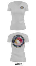 Erie County Sheriff's Office PBA 40882074 Women's Short Sleeve V-neck Shirt - 12