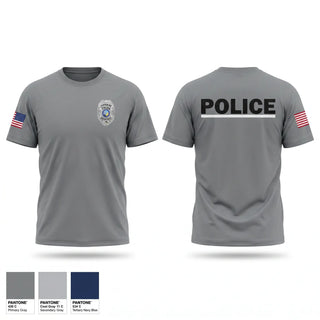 Old School Cotton Feel Shirt, LAURINBURG POLICE DEPARTMENT, Police, Teamtime, Team time, sublimation, custom sports apparel, team uniforms, spirit wear, spiritwear, sports uniforms, custom shirts, team store, custom team store, fundraiser sports, apparel fundraiser
