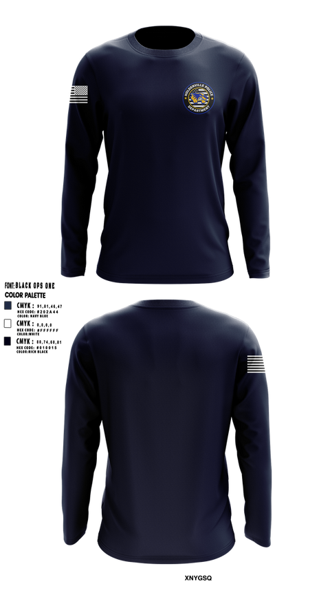 Long Sleeve Performance Shirt, Holdenville PD, Police, Teamtime, Team time, sublimation, custom sports apparel, team uniforms, spirit wear, spiritwear, sports uniforms, custom shirts, team store, custom team store, fundraiser sports, apparel fundraiser