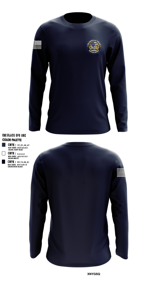 Long Sleeve Performance Shirt, Holdenville PD, Police, Teamtime, Team time, sublimation, custom sports apparel, team uniforms, spirit wear, spiritwear, sports uniforms, custom shirts, team store, custom team store, fundraiser sports, apparel fundraiser