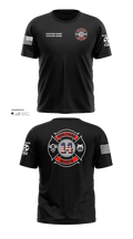 Gallatin Fire Department Station 4 20459748 Old School Cotton Feel Shirt - 50
