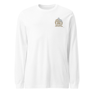 Big Body Protection Unisex Long Sleeve Tee | Bella + Canvas 3501
