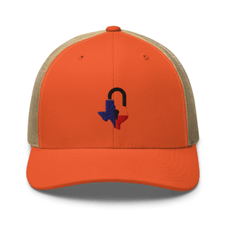 Texas Locksmith 87408396 Retro Trucker Hat | Yupoong 6606