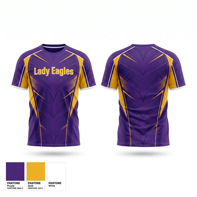 Lady Eagles Short Sleeve Performance Shirt - 1