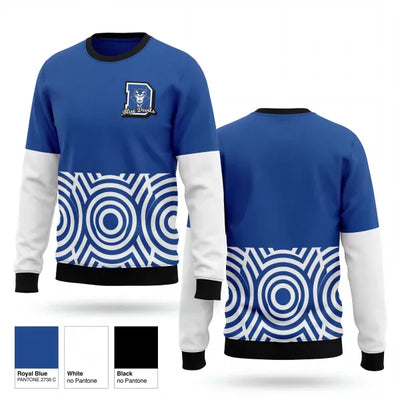 Dolgeville Blue Devils 80728885 Crew Neck Sweatshirt - 1