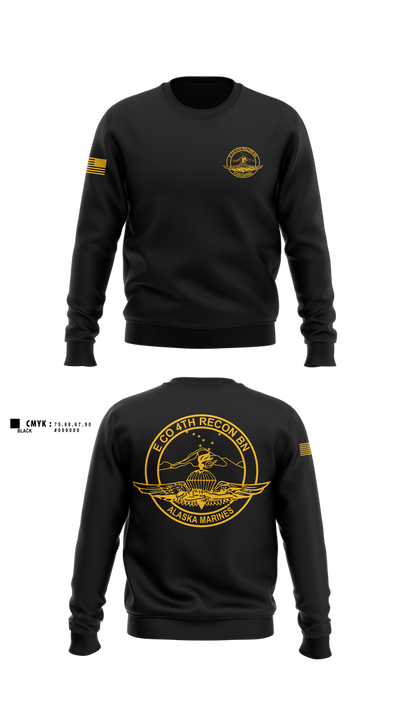 E co 4th recon bn 59087150 Crew Neck Sweatshirt - 1