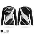 Bloomington Bolts Women's Long Sleeve V-neck Shirt - 1