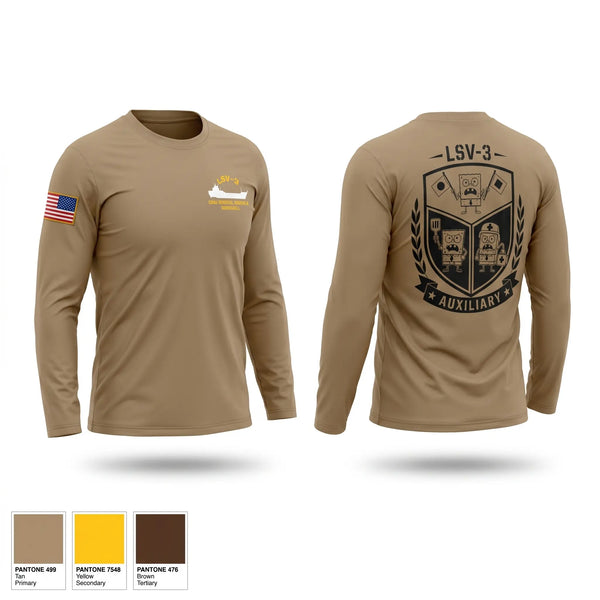 Long Sleeve Performance Shirt, Auxiliary, Army, Teamtime, Team time, sublimation, custom sports apparel, team uniforms, spirit wear, spiritwear, sports uniforms, custom shirts, team store, custom team store, fundraiser sports, apparel fundraiser