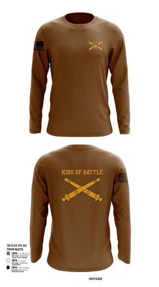 Long Sleeve Performance Shirt, BN FDC 1-5 FA, Army, Teamtime, Team time, sublimation, custom sports apparel, team uniforms, spirit wear, spiritwear, sports uniforms, custom shirts, team store, custom team store, fundraiser sports, apparel fundraiser