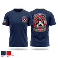 Sherman County Fire District 1 Old School Cotton Feel Shirt - 1