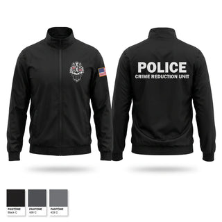 Windbreaker, CRIME REDUCTION UNIT, Police, Teamtime, Team time, sublimation, custom sports apparel, team uniforms, spirit wear, spiritwear, sports uniforms, custom shirts, team store, custom team store, fundraiser sports, apparel fundraiser