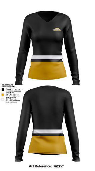 Womens Long Sleeve Vneck Shirt, Tomah, Women's Basketball, Teamtime, Team time, sublimation, custom sports apparel, team uniforms, spirit wear, spiritwear, sports uniforms, custom shirts, team store, custom team store, fundraiser sports, apparel fundraiser