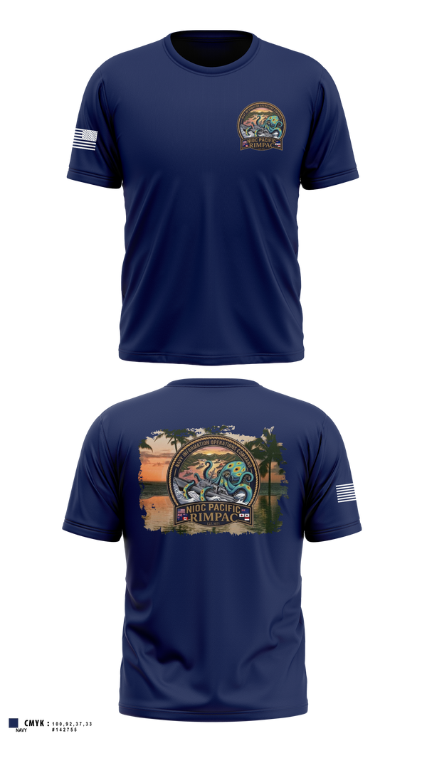 NIOC PACIFIC - RIMPAC 2026 Old School Cotton Feel Shirt - 6