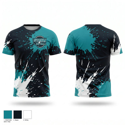 Webster/Siren Storm Soft Poly Tee Cotton Like Feel - 1