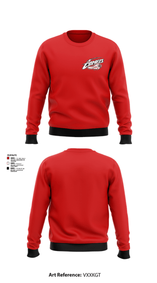 Crew Neck Sweatshirt, Chevak Comets, Wrestling, Teamtime, Team time, sublimation, custom sports apparel, team uniforms, spirit wear, spiritwear, sports uniforms, custom shirts, team store, custom team store, fundraiser sports, apparel fundraiser