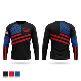 Long Sleeve Performance Shirt, Milwaukee Area Safe Streets Task Force, Police, Teamtime, Team time, sublimation, custom sports apparel, team uniforms, spirit wear, spiritwear, sports uniforms, custom shirts, team store, custom team store, fundraiser sports, apparel fundraiser