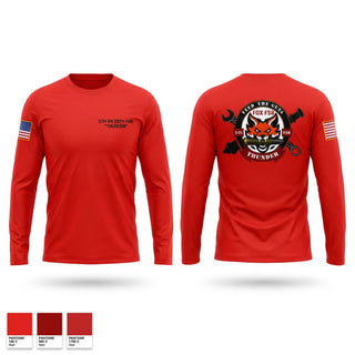 Long Sleeve Performance Shirt, F FSB, 5-25 FAR, Army, Teamtime, Team time, sublimation, custom sports apparel, team uniforms, spirit wear, spiritwear, sports uniforms, custom shirts, team store, custom team store, fundraiser sports, apparel fundraiser