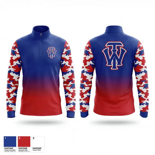Quarter Zip Jacket, W.I.T., Softball, Teamtime, Team time, sublimation, custom sports apparel, team uniforms, spirit wear, spiritwear, sports uniforms, custom shirts, team store, custom team store, fundraiser sports, apparel fundraiser