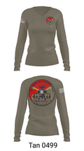 7th Squadron, Sixth Cavalry Regiment 24299123 Women's Long Sleeve V-neck Shirt - 77
