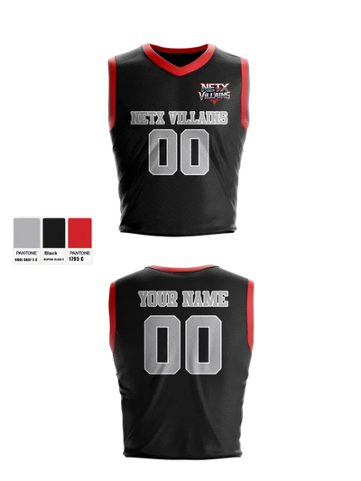 NETX Villains Womens Basketball Jersey - 3