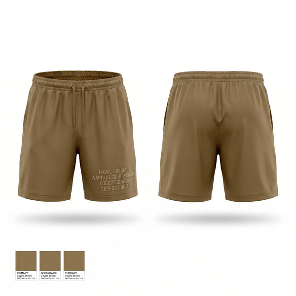 Athletic Shorts With Pockets, Naval Special Warfare Group Eight Logistics and Support Unit, Navy, Teamtime, Team time, sublimation, custom sports apparel, team uniforms, spirit wear, spiritwear, sports uniforms, custom shirts, team store, custom team store, fundraiser sports, apparel fundraiser