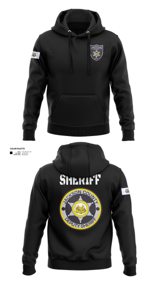 Hoodie, Jackson County SD, Police, Teamtime, Team time, sublimation, custom sports apparel, team uniforms, spirit wear, spiritwear, sports uniforms, custom shirts, team store, custom team store, fundraiser sports, apparel fundraiser